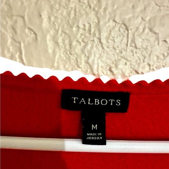 Talbots Red Top - Picture 2 of 4